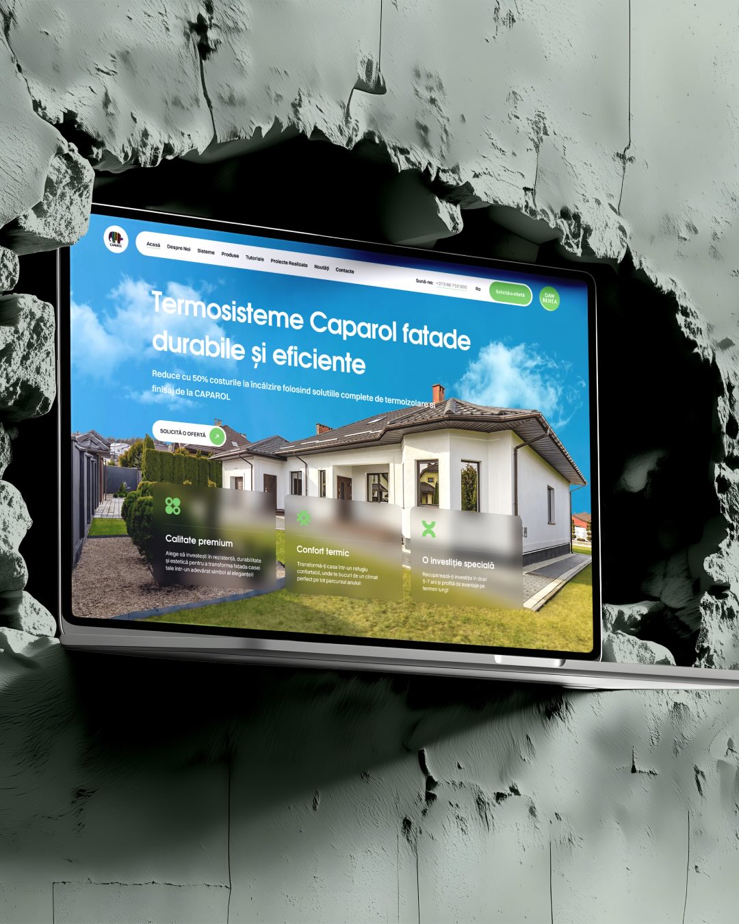 Caparol Moldova – Termoizolatii project preview 1