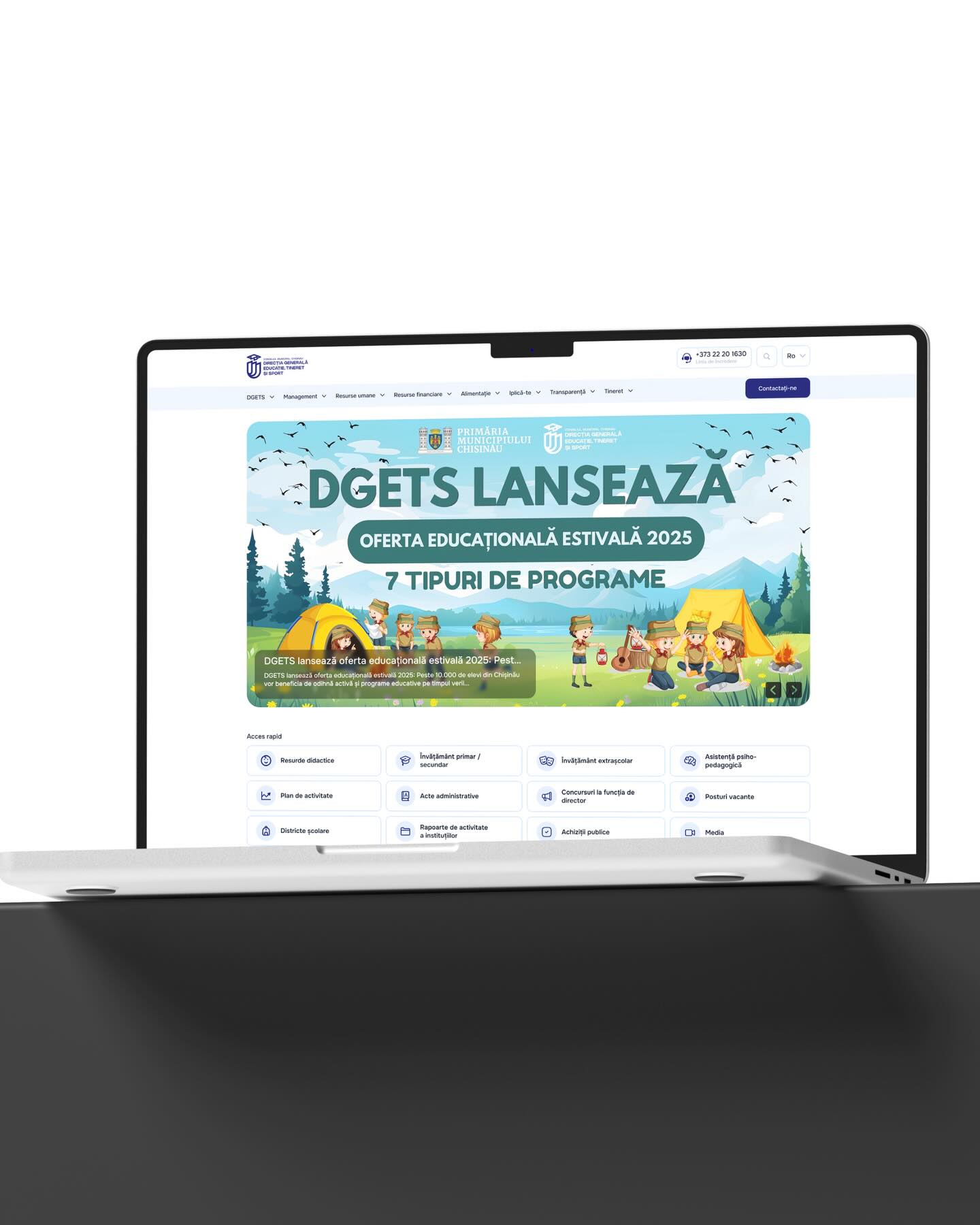 DGETS.md – Platforma Educației din Chișinău project preview 1