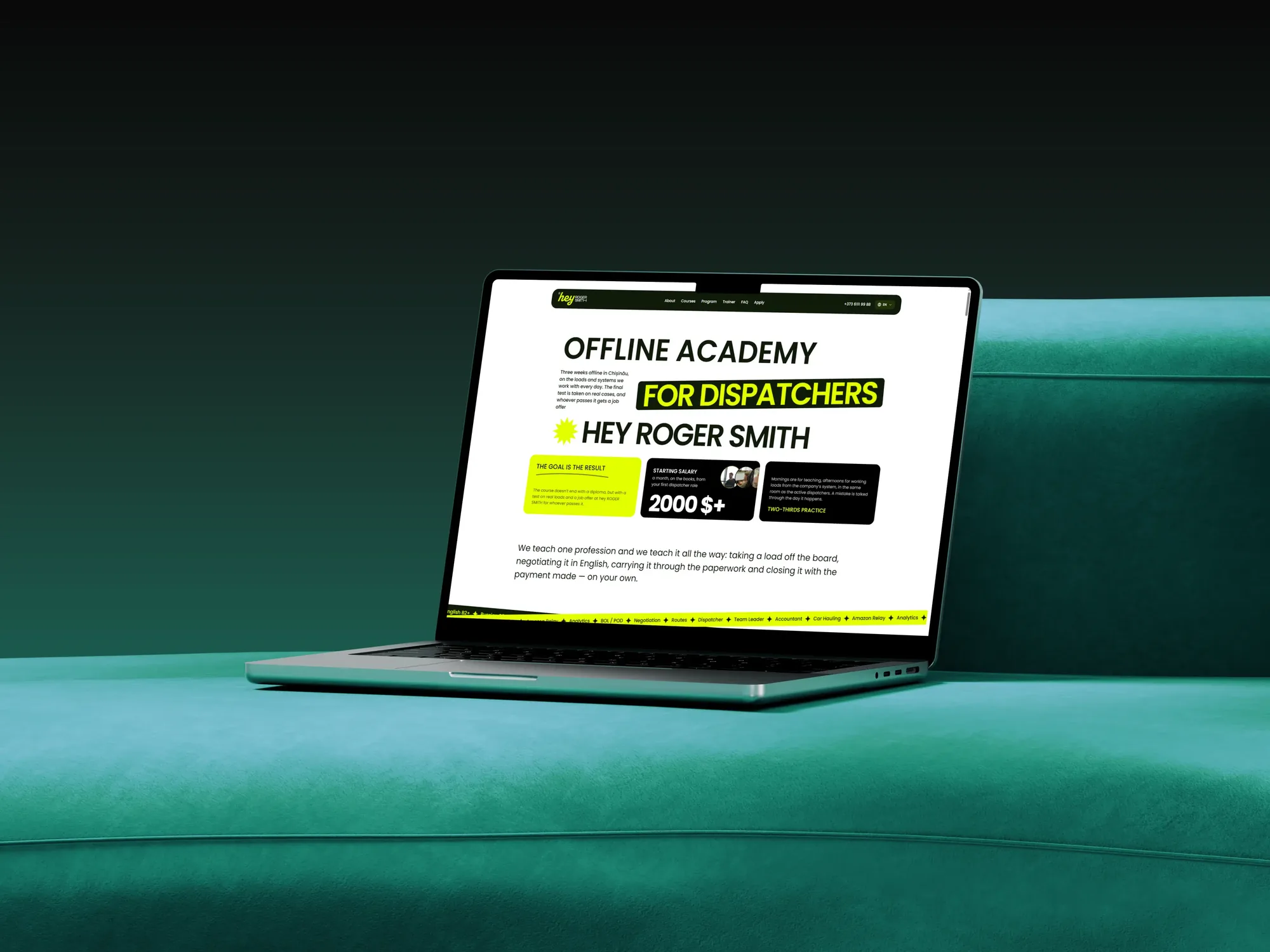 Hey Academy project preview 1